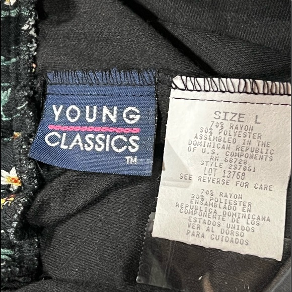 Young Classics Floral Button Down Skorts - Picture 5 of 5